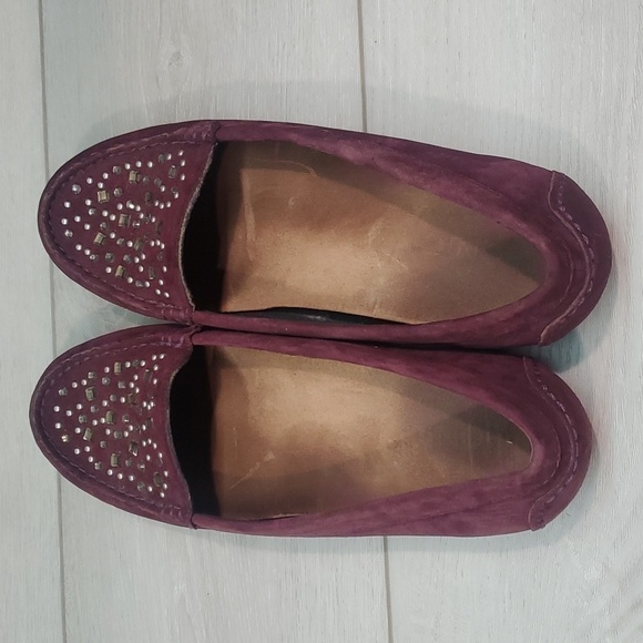 Vionic Women Athens Leather Embellished Loafer Slip on shoes sz 8.5 - Picture 8 of 13